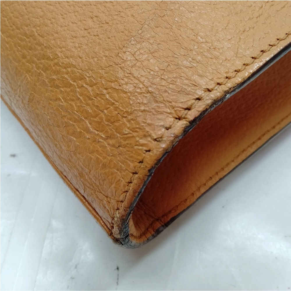 Gucci Bamboo Tan Leather Briefcase/Handbag - Picture 6 of 10